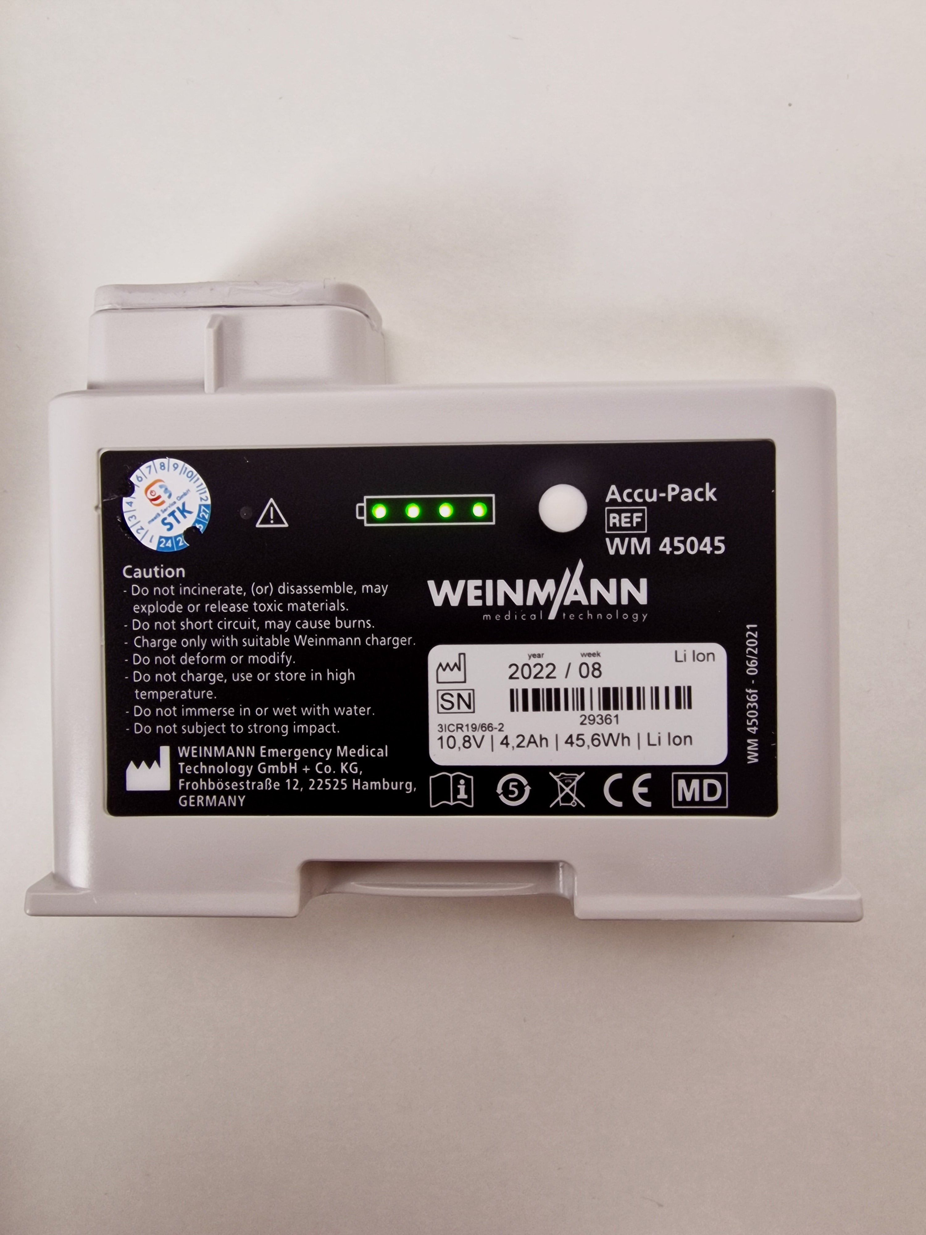 Weinmann Medumat Standard² – Transport- und Notfallbeatmungsgerät