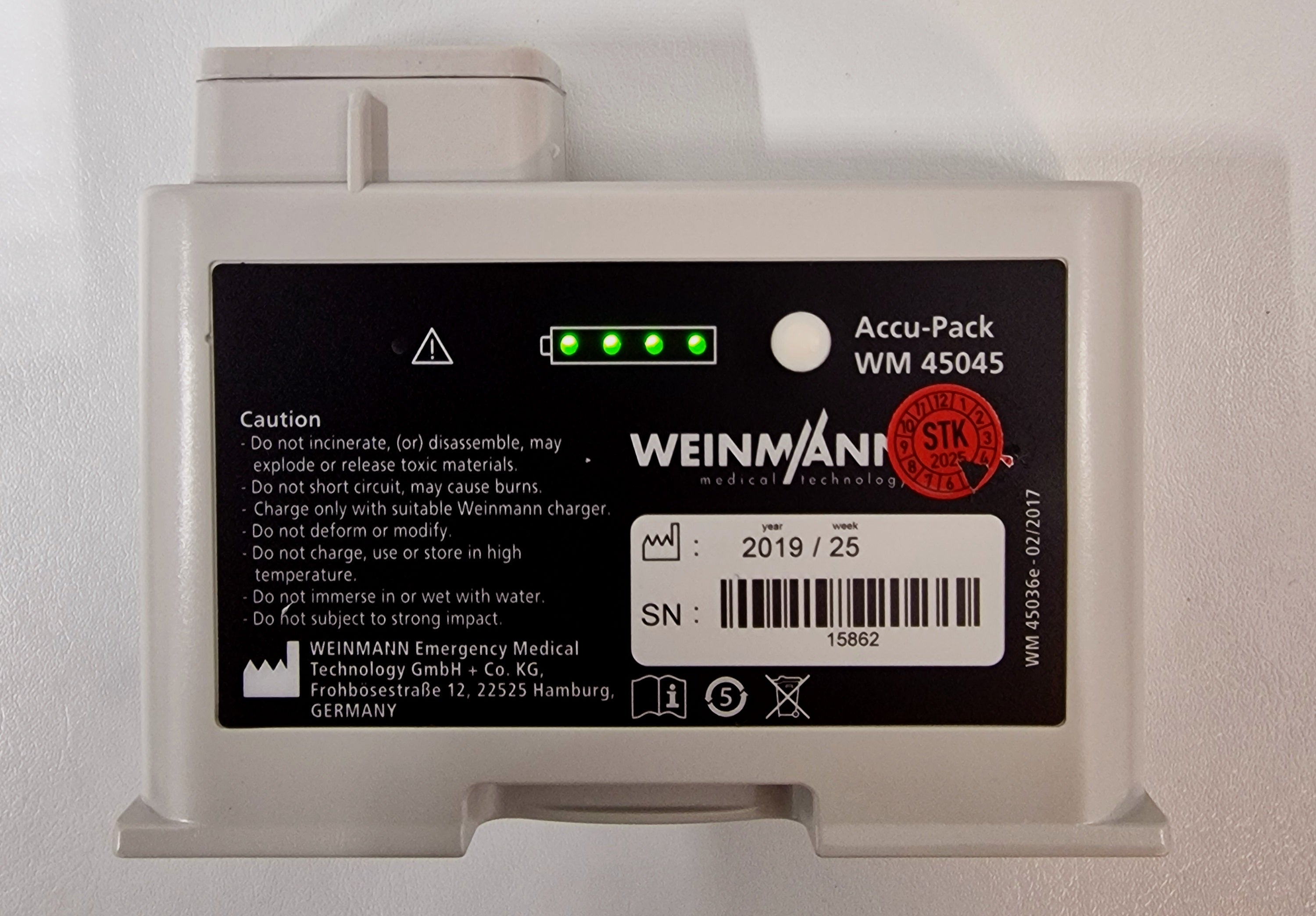 Weinmann Medumat Standard² -Beatmungsgerät (baujahr 2019)