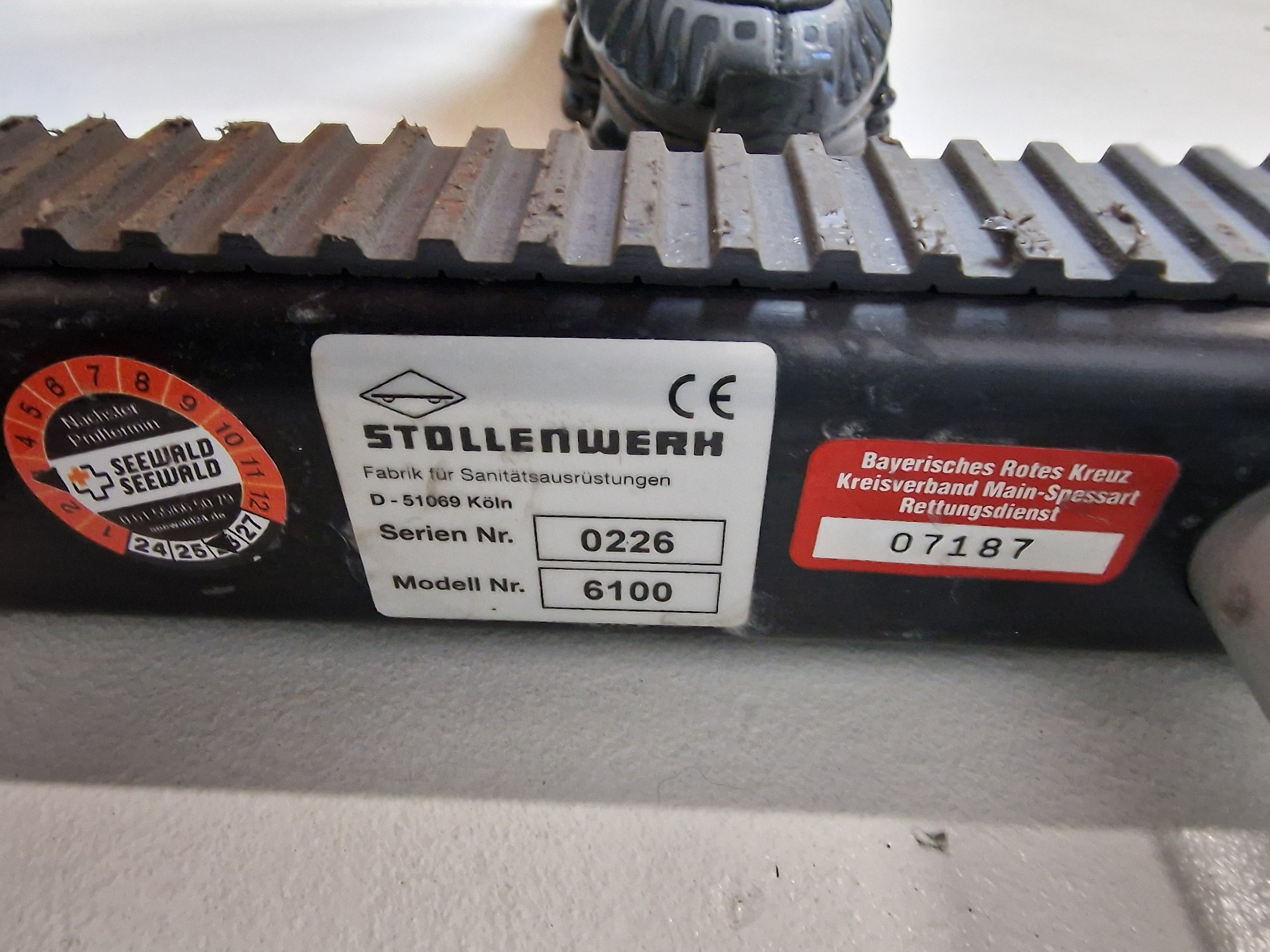 Tragestühl / Raupenstühl Stollenwerk 6003/ 6100