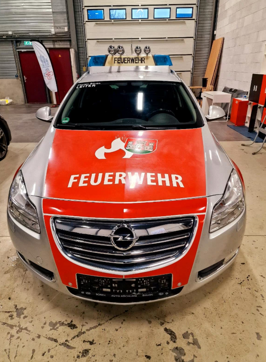 Feuerwehr Kommandowagen Opel Insignia | Einsatzfahrzeug mit Martinshorn &amp; Blaulicht
