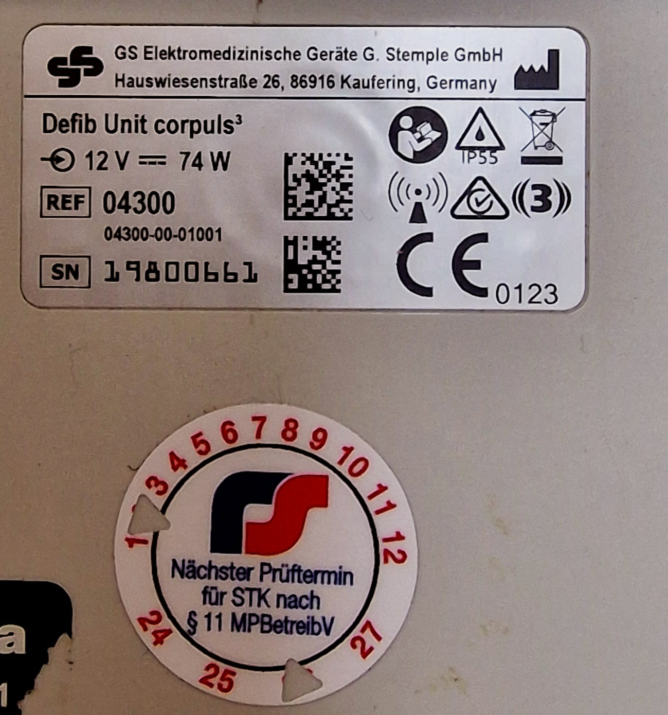 Corpuls³ Defibrillator / Patientenmonitor