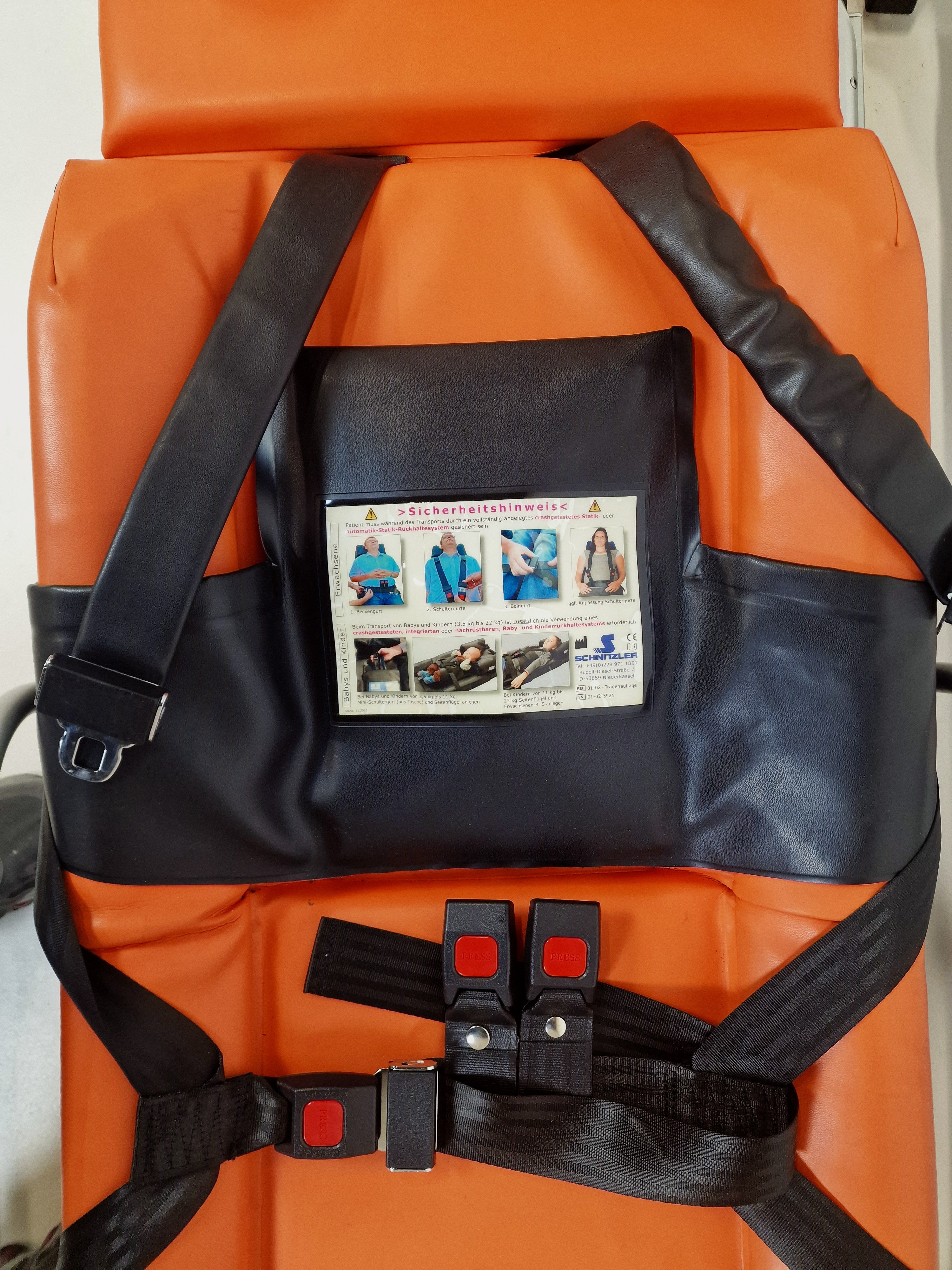 Krankentrage Stollenwerk modell 3006