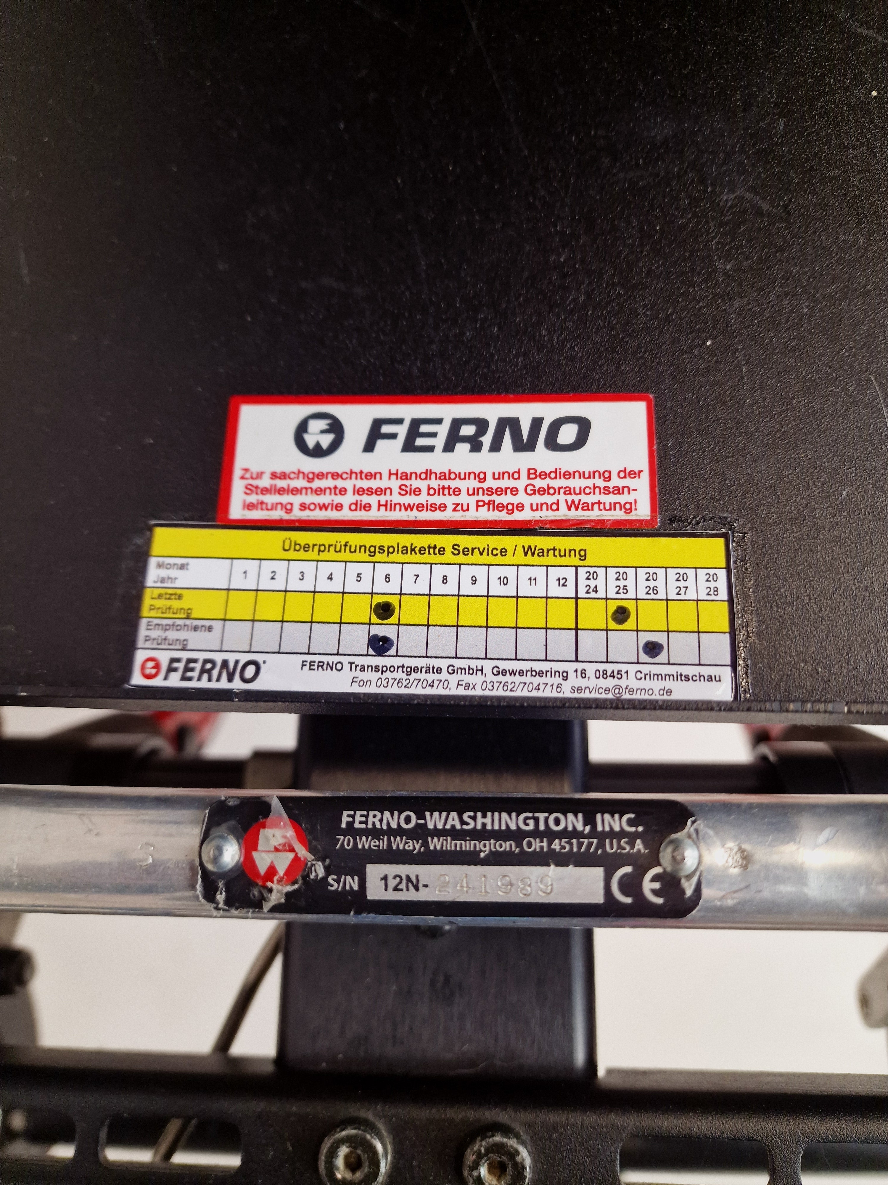 Ferno Mondial RS, krankentrage, stretchers